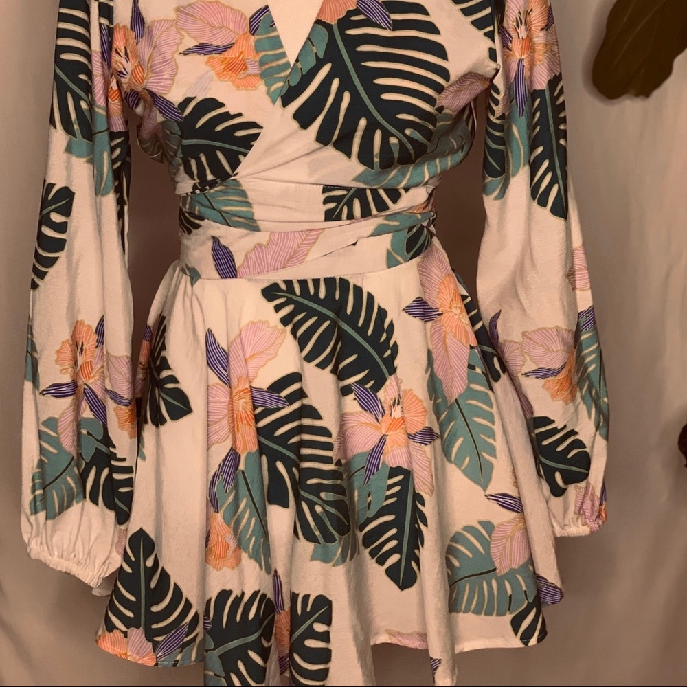 Teal Leaves Mini Set